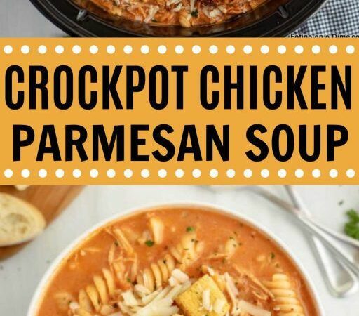 crockpot chicken parmesan soup